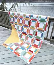 This quilt, a collaboration of members of the Warwick Valley Quilters’ Guild, will be raffled off during the quilt show.