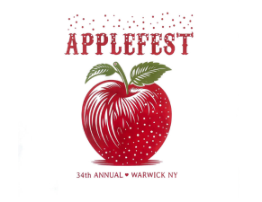 The design of this year’s Applefest T-shirt, created by Erin Mattingly.