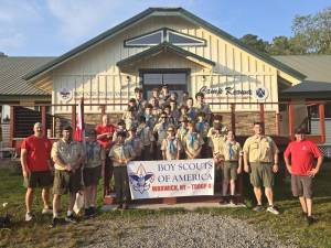 Warwick scouts enjoy a variety of activities