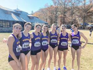 L-R: Madison Olszewski, Trixie Wendell, Juliette Cloutier, Alexa Keys, Julia Schlesinger, Natalie Eger, and Alyssa Dovico.