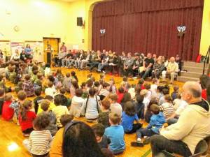 Greenwood Lake Elementary honors area veterans