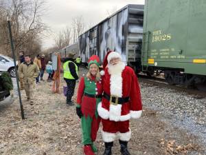 Santa and his elves were on hand this past weekend.