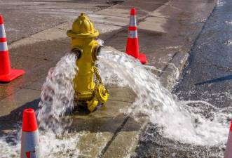 Hydrant flushing underway in Warwick