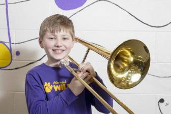 Fourth grade trumpet player 'really likes the big, loud sound it