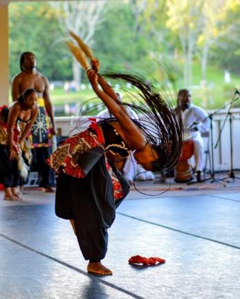 A perfomance at last year’s festival by the Forces of Nature Dance Theatre youth group.