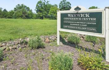 The Warwick Conference Center is located at 62 Warwick Center Road.