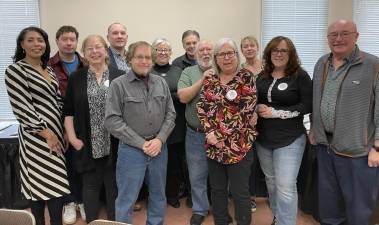 The Greenwood Lake Centennial Committee. (Photo by Colleen Dwyer)