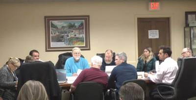 The January 14 Warwick Village Planning Board meeting.