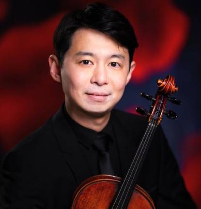 Assistant principal violist Cong Wu.