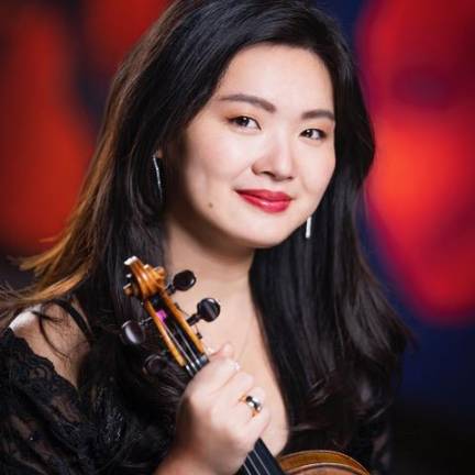 Principal second violinist Qianqian Li.