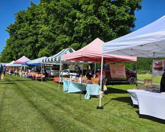 The Lakeside Farmers Market in Greenwood Lake.