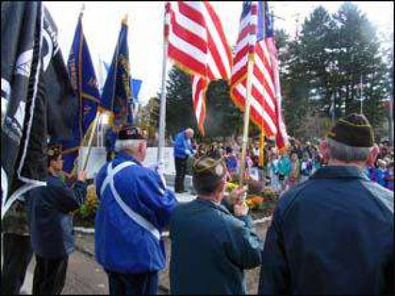 Large crowd attends Warwick's Veterans Day ceremony