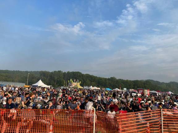 The three-day Greenwood Lake Air Show brought more than 37,000 people to West Milford. (Photo courtesy of the Greenwood Lake Air Show)