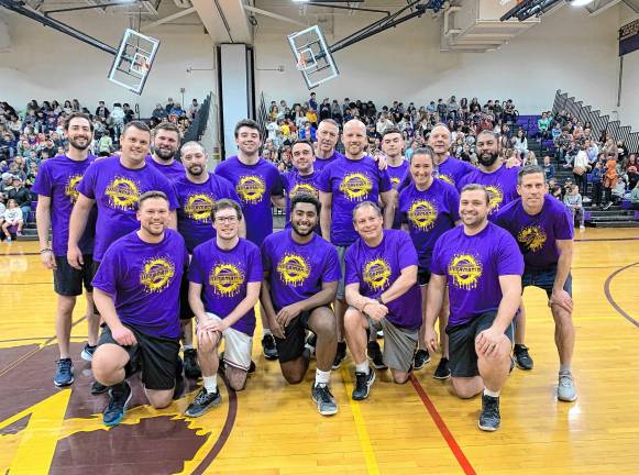 The Warwick High School faculty team.