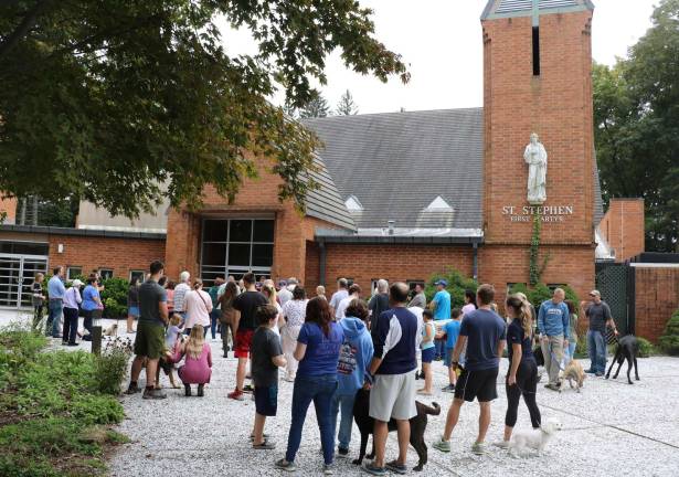 On Sunday, October 7, a larger than usual variety of pets along with their owners enjoyed mild temperatures for the annual &#x201c;Blessing of Animals&#x201d; at Warwick&#x2019;s Church of St. Stephen, the First Martyr.