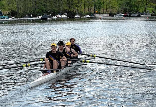 L-R: Killian Bauman, Garrett Houston, Nicholas Rivera and Beren Munkatchy.