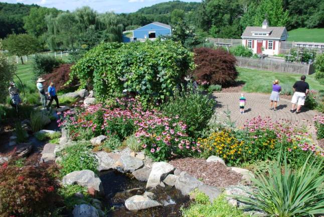 <b>Much of the Perciballis’ food comes straight from their backyard. Their garden will be one of over a dozen local plots to see on this year’s Kitchen Garden Tour.</b>