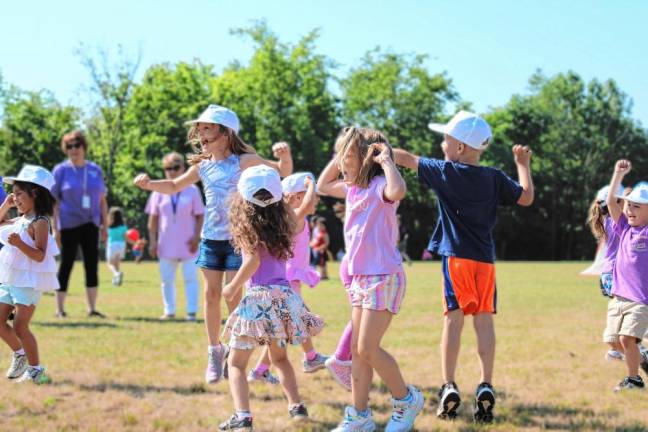 Golden Hill students enjoying their field day before school let out for the summer.