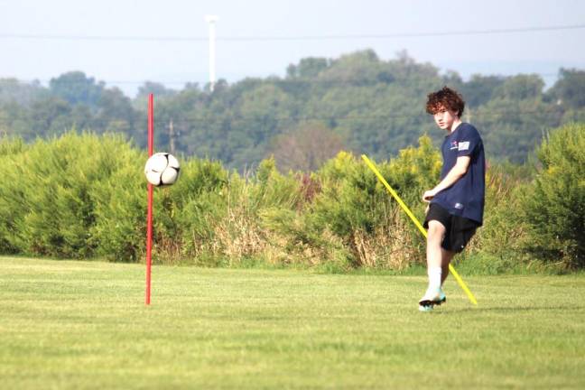 The boys’ soccer team is looking to post a few upsets this season.