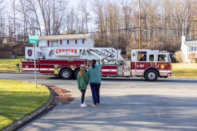 Santa is coming to town. (Photo by Sammie Finch)