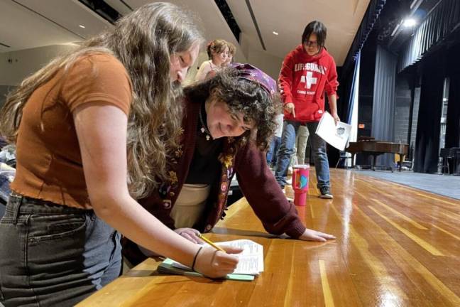 The Drama Club preps for “Puffs, or Seven Increasingly Eventful Years at a Certain School of Magic and Magic.”