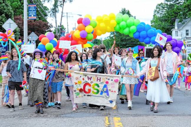 In June 9, hundreds of members of the LGBTQ+ community and their allies came out to celebrate Pride Month in Warwick.