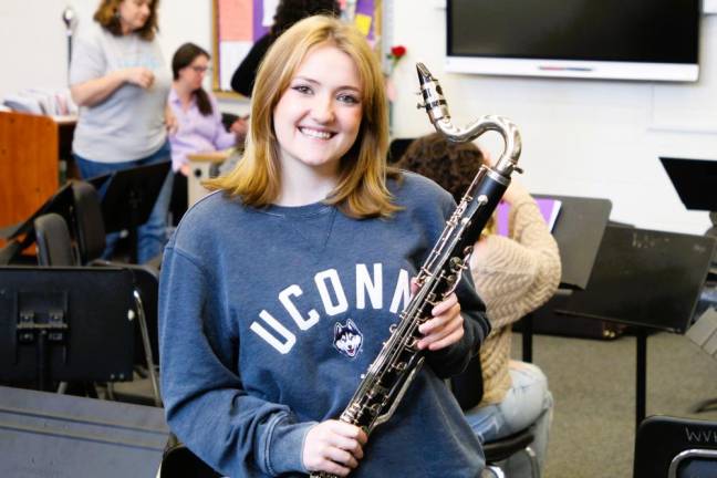 Warwick High School senior Ella Ludmerer was recently profiled as the school district’s Artist of the Week.