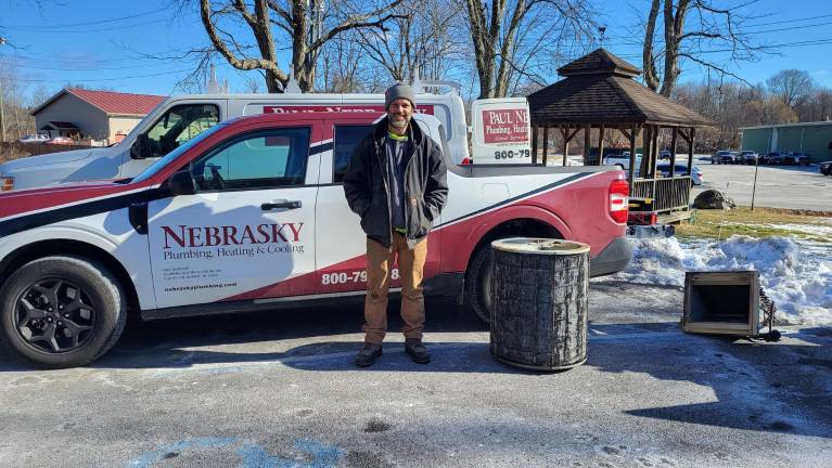 Nebrasky Plumbing, Heating &amp; Cooling helped the Warwick Humane Society this past January.