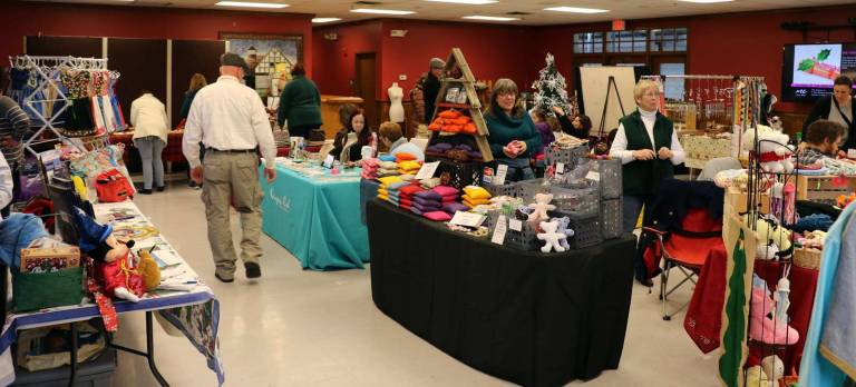 Photos by Roger Gavan On Saturday, Dec. 3, the Warwick Valley Fire Department Auxiliary hosted its twelfth annual holiday shopping spree at the Warwick Fire Department Station No. 2 on West Street.