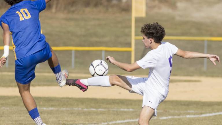 Warwick plays Washingtonville in a varsity soccer game on Oct. 31.