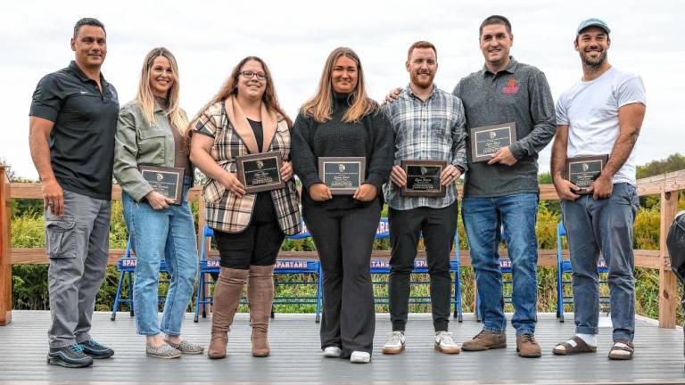 Recent inductees to the Seward Alumni Sports Hall of Fame.